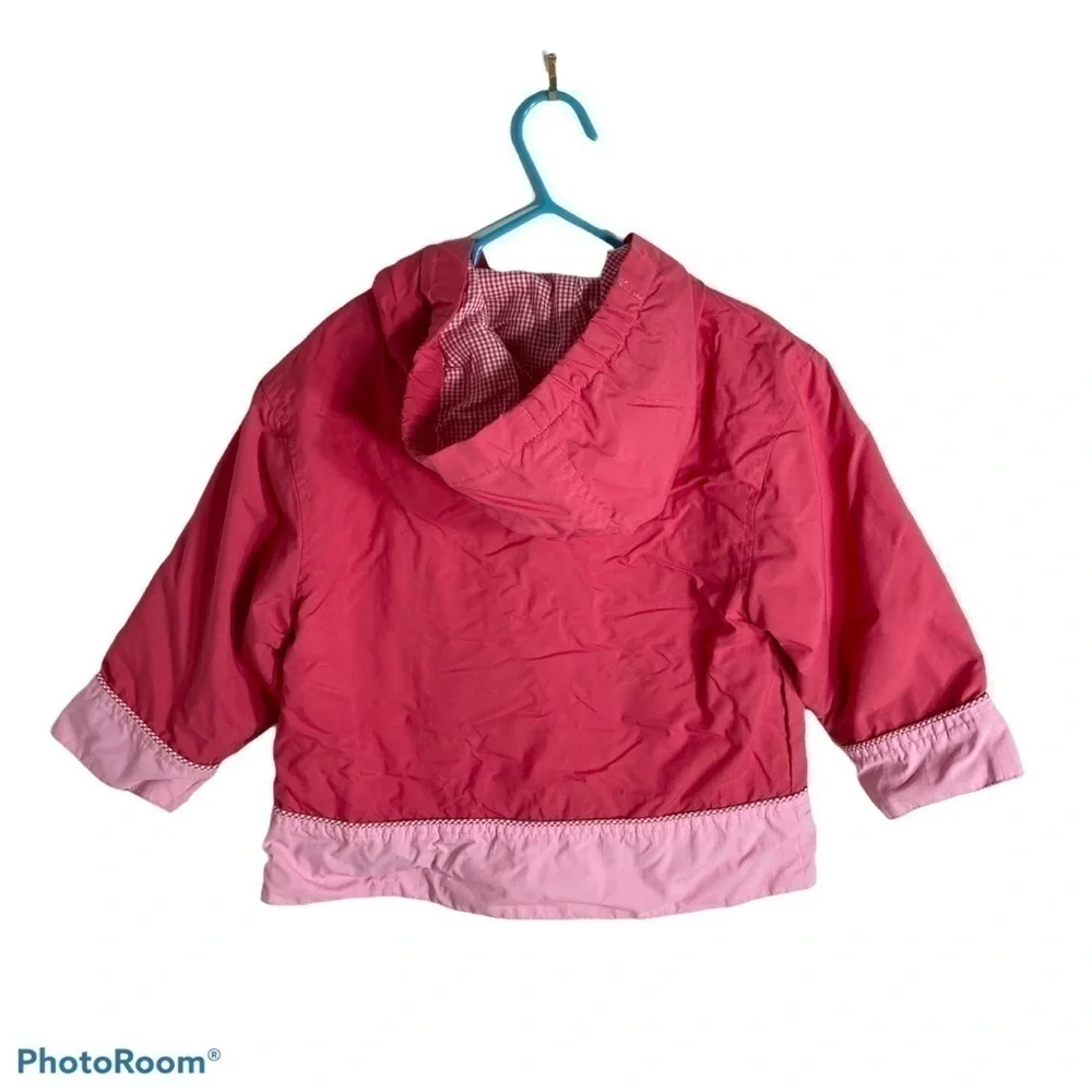 Carter’s Spring Jacket Sz 3T Pink Full Zip Hooded